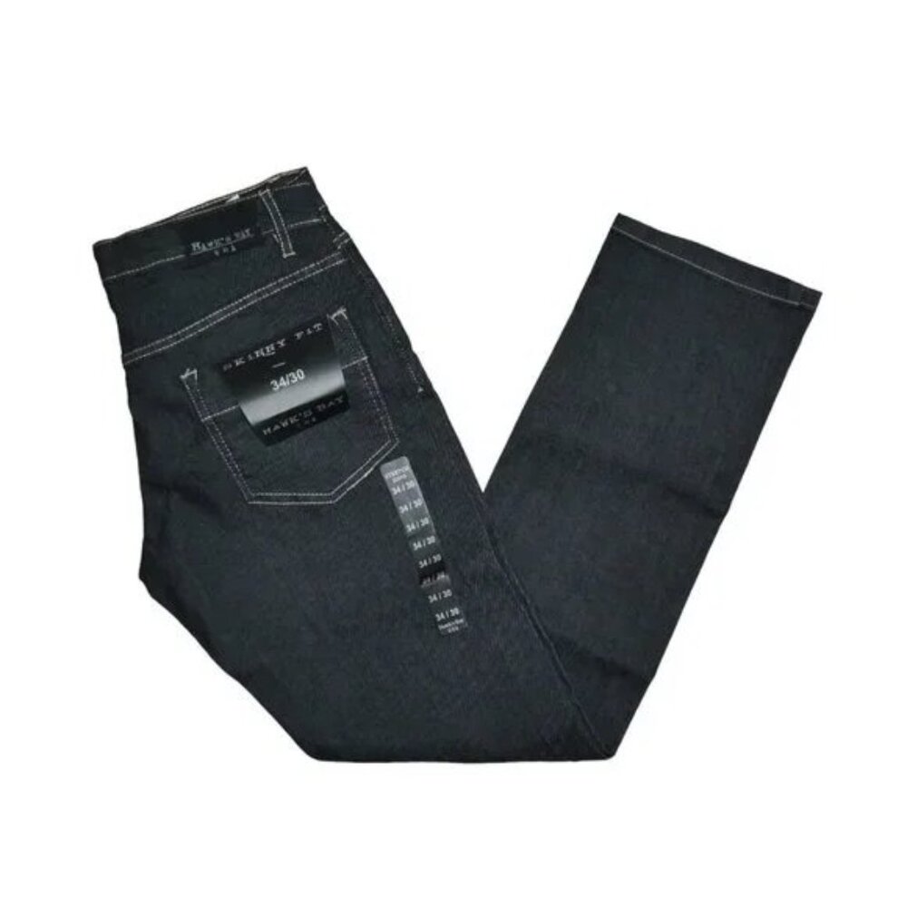 Hawks Bay Slim Fit Jeans Men's Size 34x30 Actual 31-33x30 Stretch Skinny Fit NWT